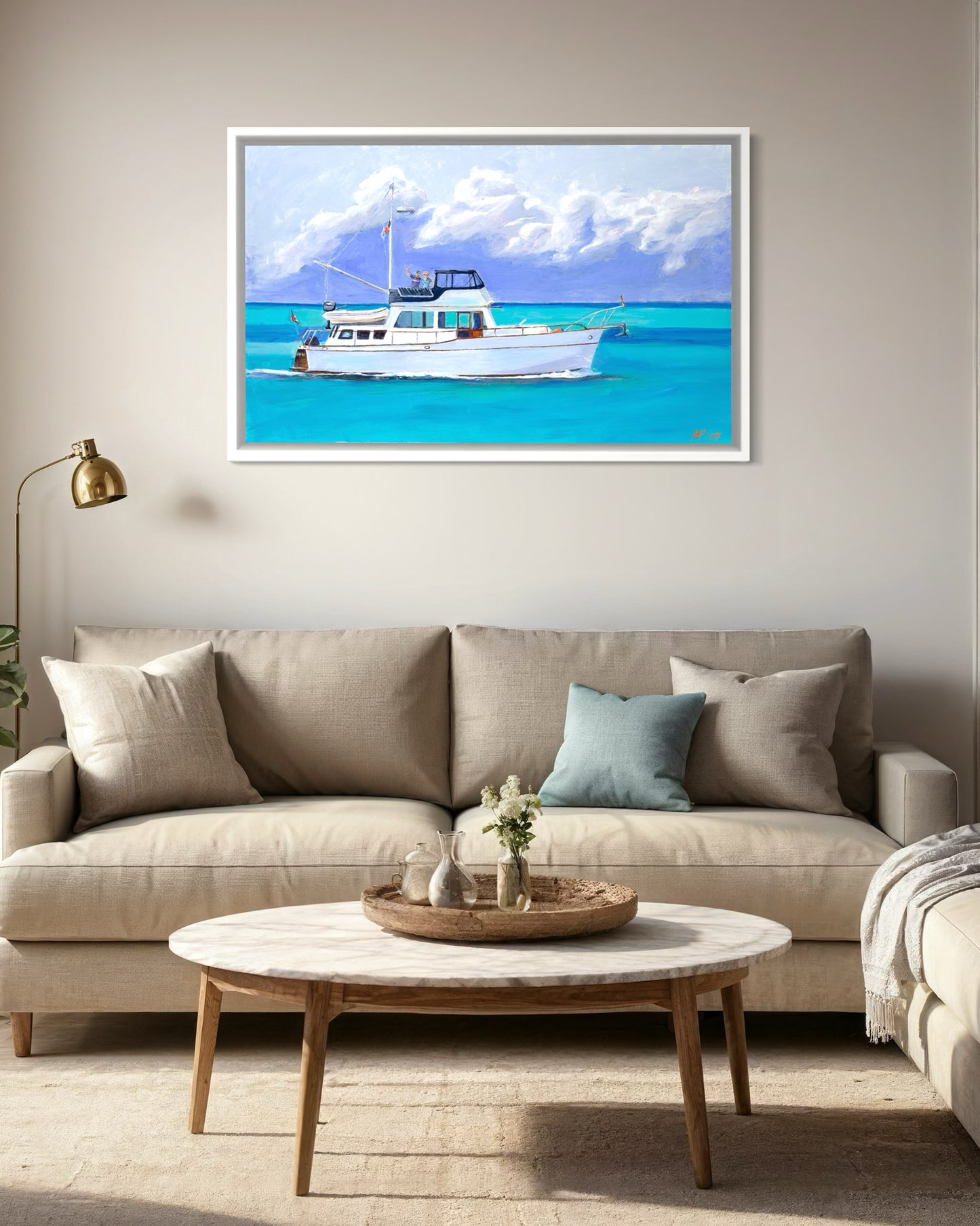 Carib Fishing Boat