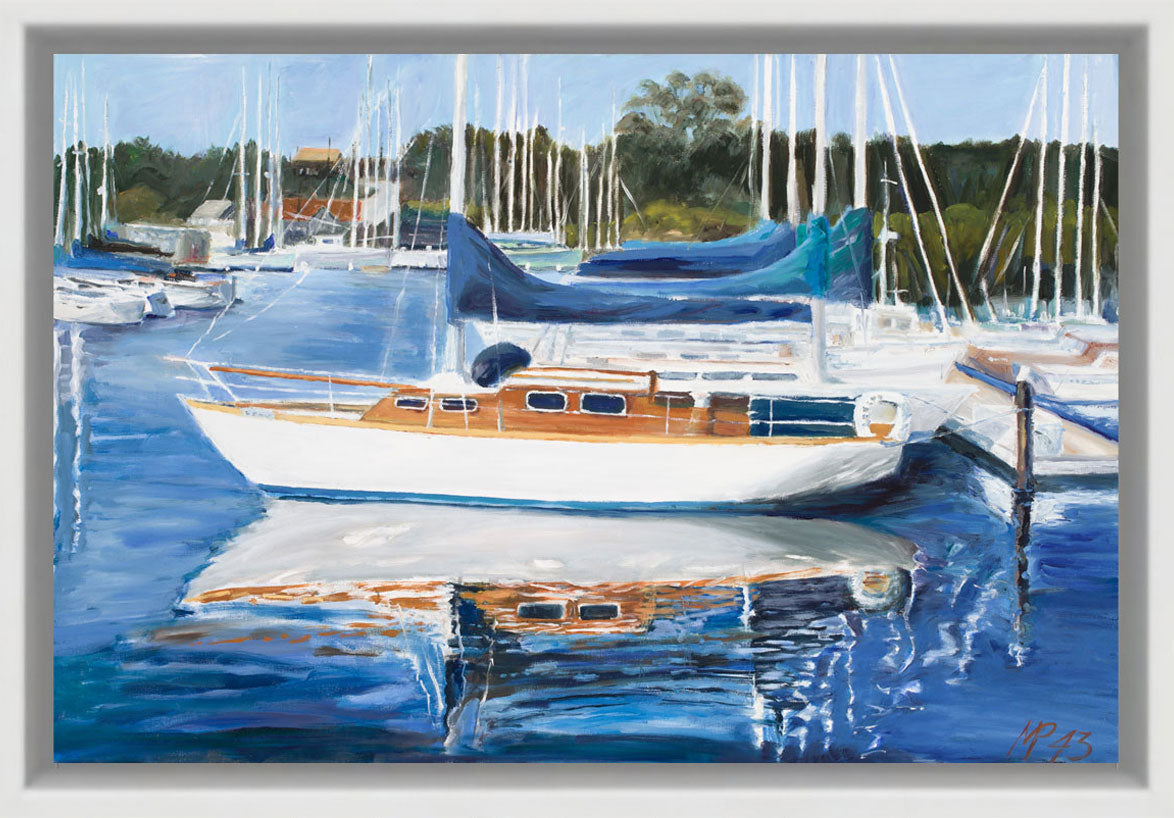 Sloop at the Harbor