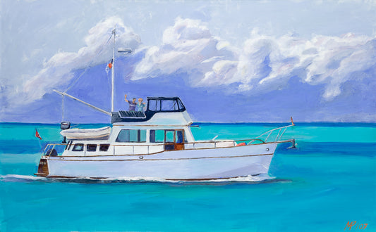Carib Fishing Boat