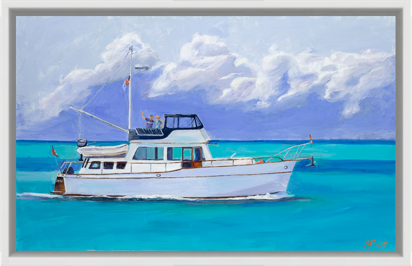 Carib Fishing Boat