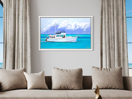 Carib Fishing Boat