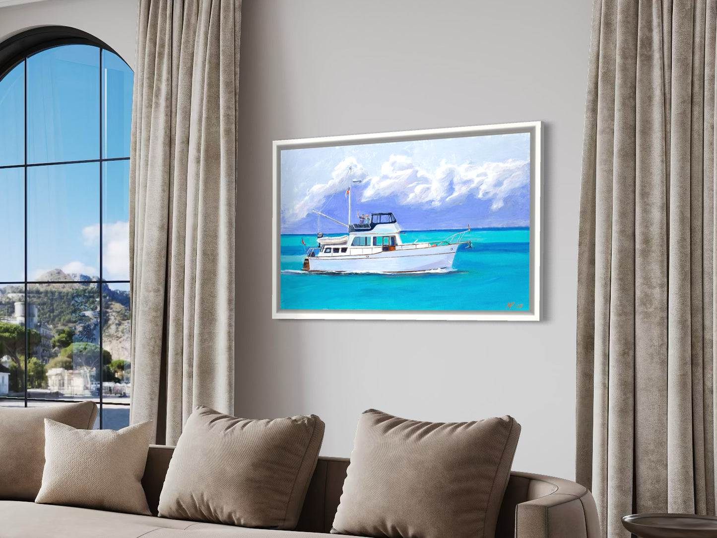 Carib Fishing Boat