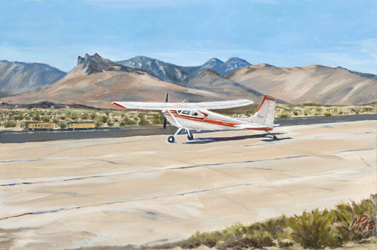 Cessna at Inyokern