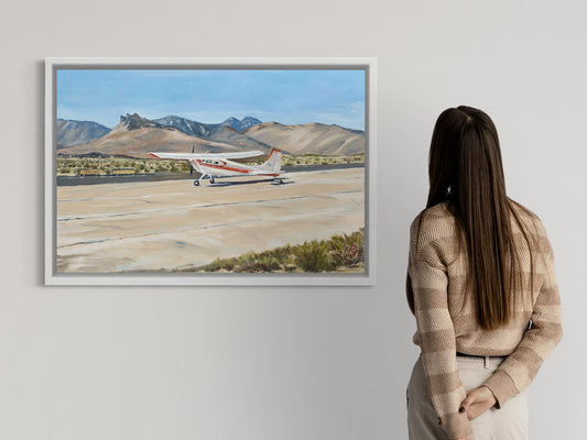 Cessna at Inyokern